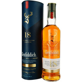   Glenfiddich Виски 18 лет выдержки 0.7 л 40% (5010327325132)