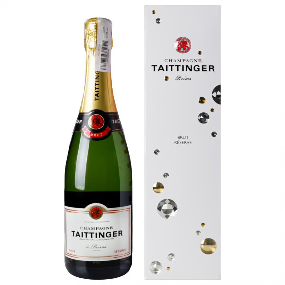 Taittinger Шампанське , Brut Reserve 0,75 л (3016570001054) - зображення 1