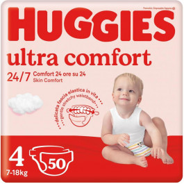   Huggies Ultra Comfort 4, 50 шт