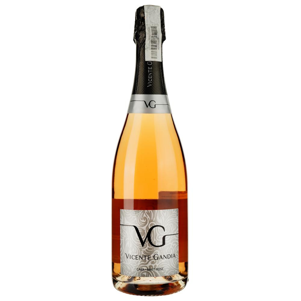 Vicente Gandia Ігристе вино  Cava Brut Rose рожеве брют 12%, 0.75 л (8410310608773) - зображення 1