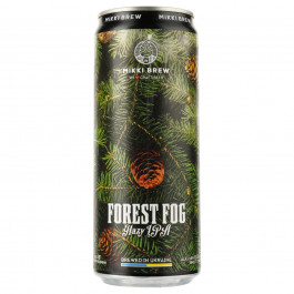   Mikki Brew Пиво  Forest Fog, світле, нефільтроване, 6%, з/б, 0,33 л (4820183001177)