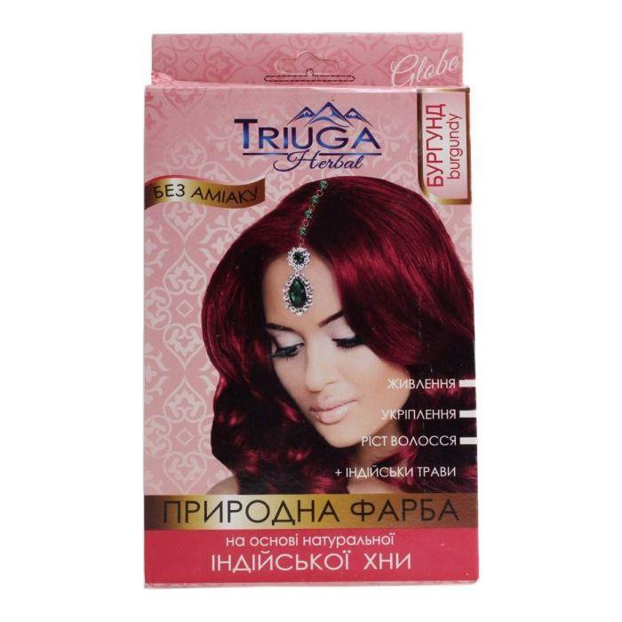 Triuga Herbal Краска  Природная краска бургунд (8908003544144) - зображення 1