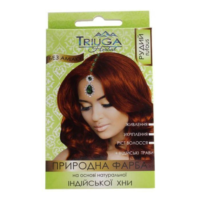 Triuga Herbal Хна  Природная краска рыжий (8908003544236) - зображення 1