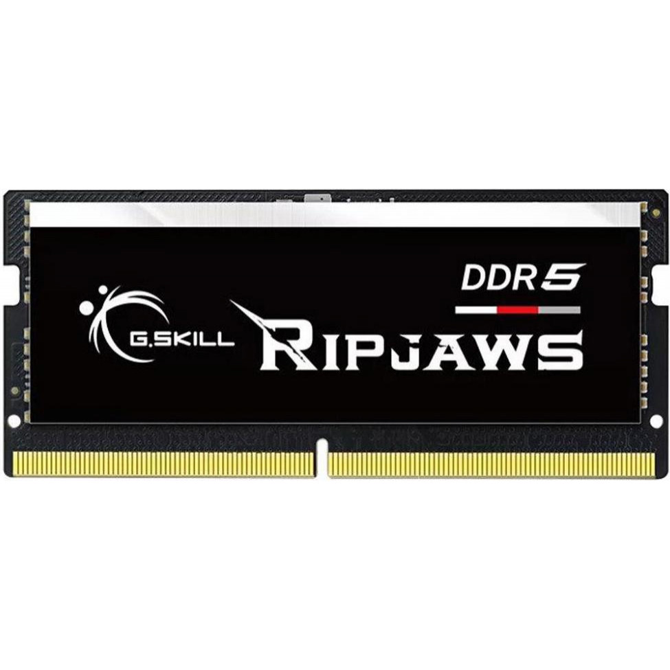 G.Skill 16 GB SO-DIMM DDR5 4800 MHz Ripjaws (F5-4800S3838A16GX1-RS) - зображення 1