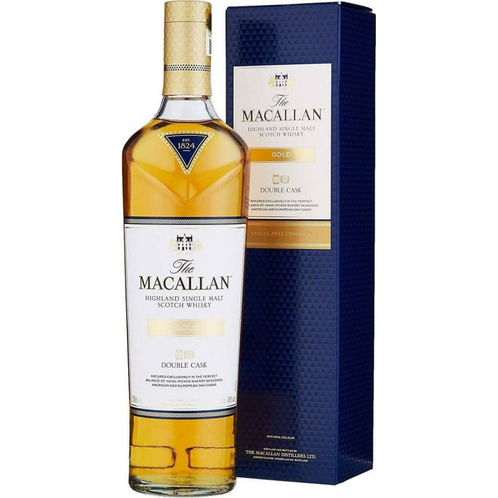 Macallan Віскі  Gold Double Cask 0,7 л (5010314100100) - зображення 1