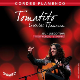   Savarez Струны для классической гитары  T50R Tomatito Сordes Flamenco Classical Guitar Strings Normal Tensio