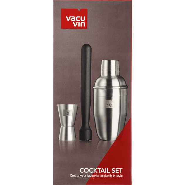 Vacu Vin Набір аксесуарів для приготування коктейлів  Cocktail Set 3 шт (8714793788923) - зображення 1