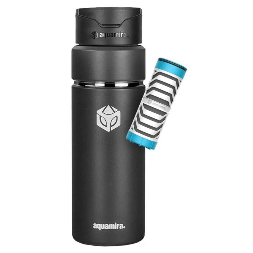 Aquamira Shift Bottle 32oz / Black - зображення 1