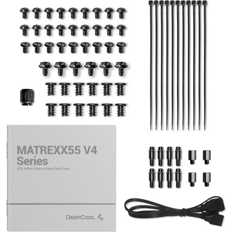 Deepcool MATREXX 55 MESH V4 Black (R-MATREXX55-BKAGA4-G-4) - зображення 1