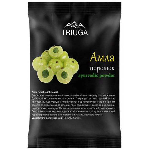 Triuga Herbal Аюрведический порошок  Амла 2 х 50 г (8908003544939) - зображення 1