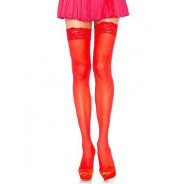   Leg Avenue Високі панчохи Sheer Thigh Highs Red від (714718001647)