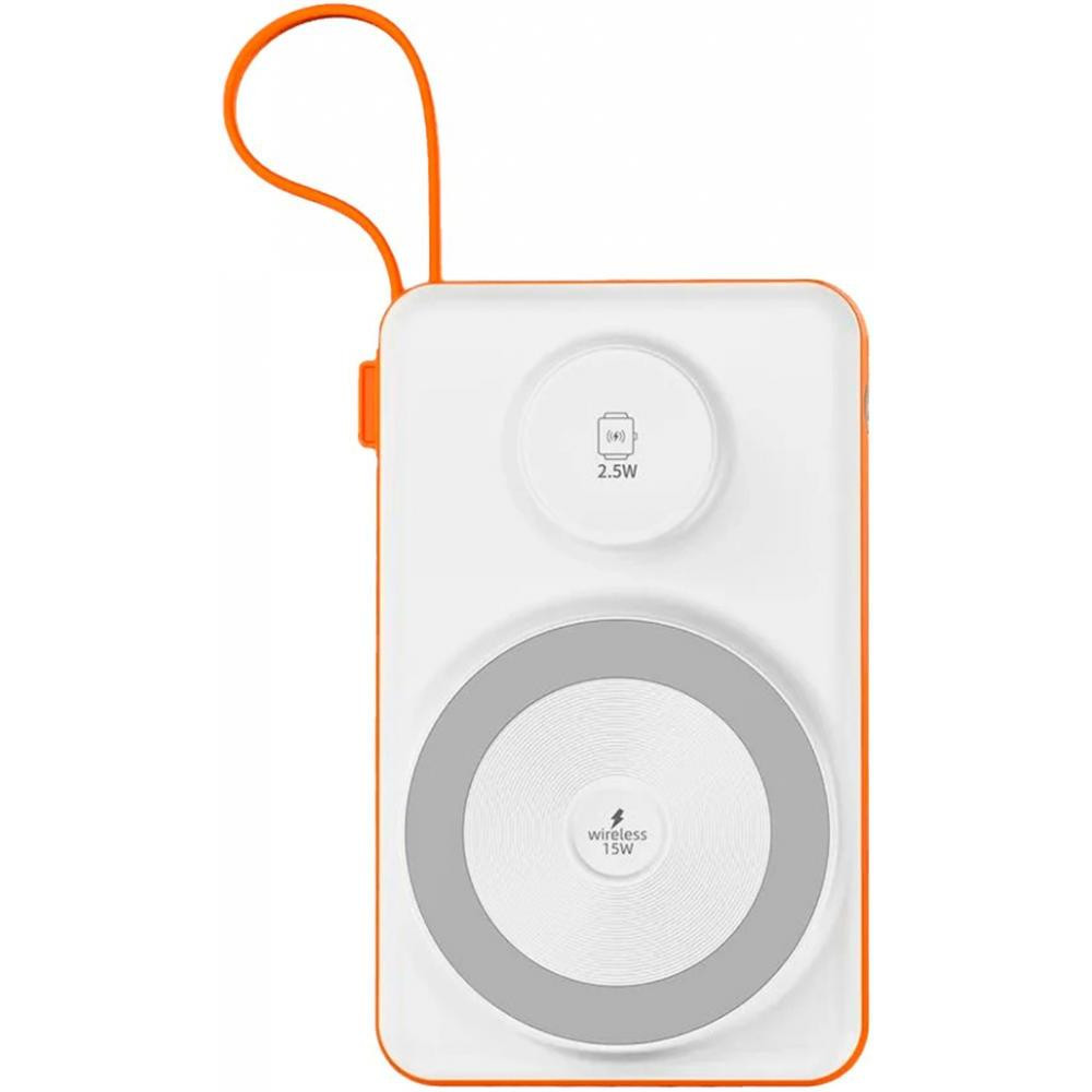 WIWU Wi-P007 10000mAh 22.5W White/Orange - зображення 1