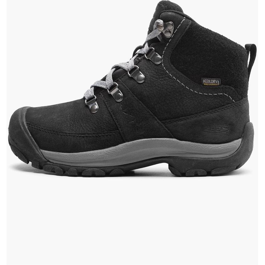 KEEN Черевики  Kaci Iii Winter Mid Wp 38.5 Black 1026720 40 - зображення 1