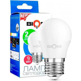   Biom LED G45 9W E27 4500K (BT-584)