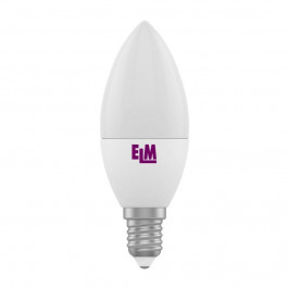   ELM LED PA10 6W E14 4000K алюмопласт.корп. (18-0013)