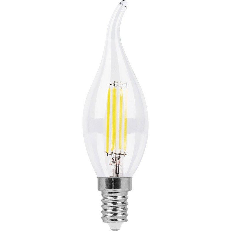 FERON LED Filament LB-159 CF37 E14 6W 2700K 220V (25750) - зображення 1