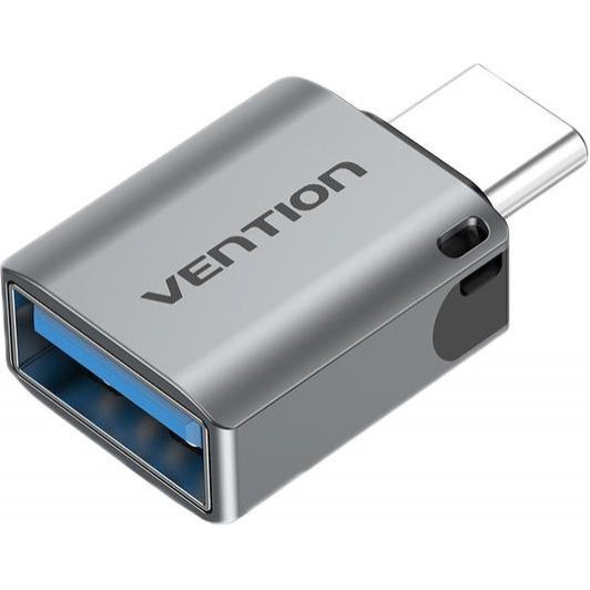 Vention USB-C to USB Type-A Gray (CDQH0) - зображення 1