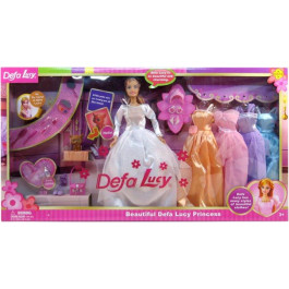   Defa Lucy Princess с гардеробом (6073B)