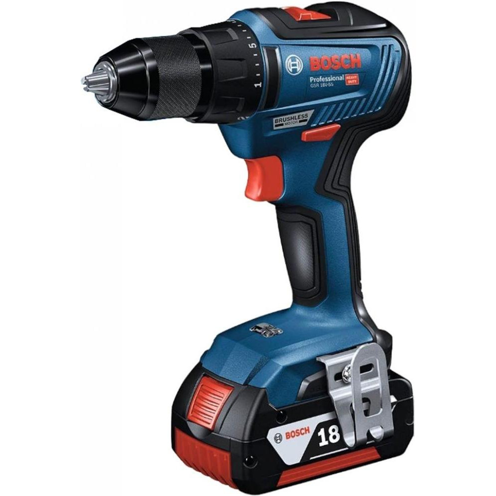 Bosch GSR 18V-55 Professional (0615990M1U) - зображення 1