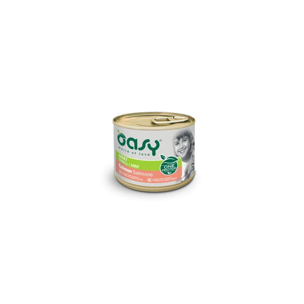 OASY One Animal Protein ADULT Small/Mini з лососем 0,2 кг (8053017344386) - зображення 1