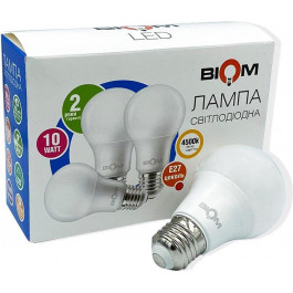   Biom LED BT-510 A60 10W E27 4500К матовая