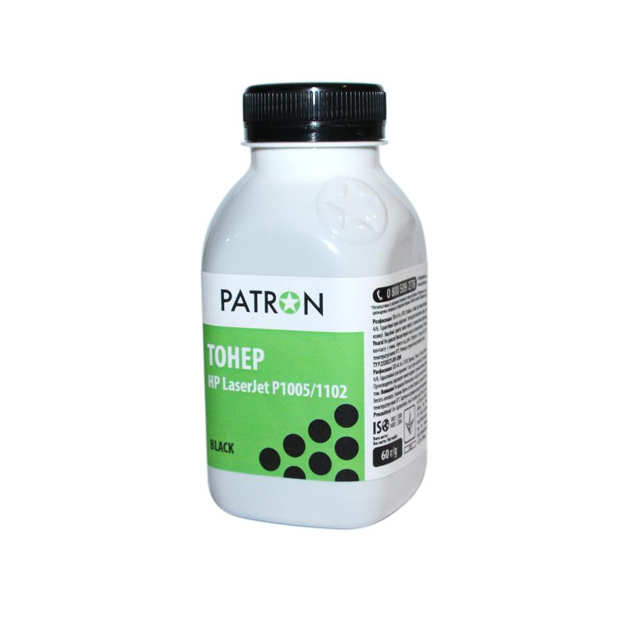 Patron HP LJ P1005/1102 CB435/CE285A/712/725 (T-PN-HLJP1102-060) - зображення 1