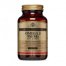   Solgar Omega 3 950 mg EPA & DHA (50 softgels)