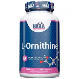   Haya Labs L-Ornithine 500 mg 60 caps