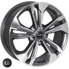 JH Wheels H567 (R17 W7.0 PCD5x114 ET46 DIA67.1) - зображення 1