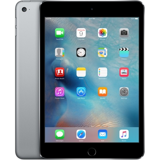 Apple iPad mini 4 Wi-Fi 16GB Space Gray (MK6J2) - зображення 1