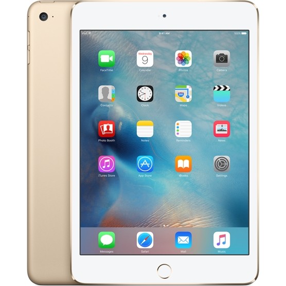 Apple iPad mini 4 Wi-Fi 128GB Gold (MK9Q2, MK712) - зображення 1