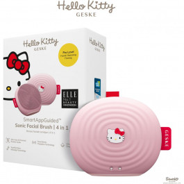   Geske Sonic Facial Brush 4 in 1 by Hello Kitty pink