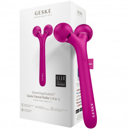   Geske Sonic Facial Roller 4 in 1 magenta