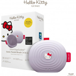   Geske Sonic Facial Brush 4 in 1 by Hello Kitty purple