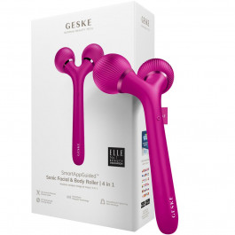   Geske Sonic Facial & Body Roller 4 in 1 magenta