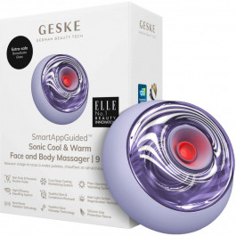   Geske Sonic Cool & Warm Face and Body Massager 9 in 1 purple