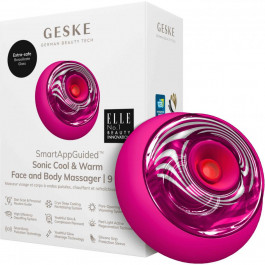   Geske Sonic Cool & Warm Face and Body Massager 9 in 1 magenta