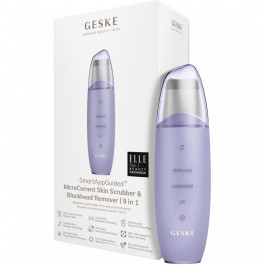   Geske MicroCurrent Skin Scrubber & Blackhead Remover 9 in 1 purple