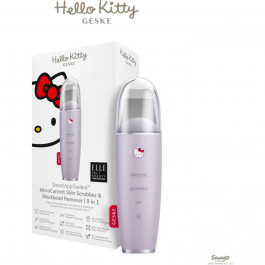   Geske MicroCurrent Skin Scrubber & Blackhead Remover 9 in 1 by Hello Kitty purple