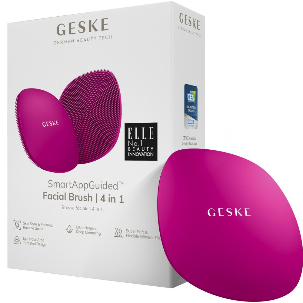 Geske Facial Brush 4 in 1 magenta - зображення 1