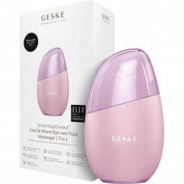   Geske Cool & Warm Eye and Face Massager 7 in 1 pink