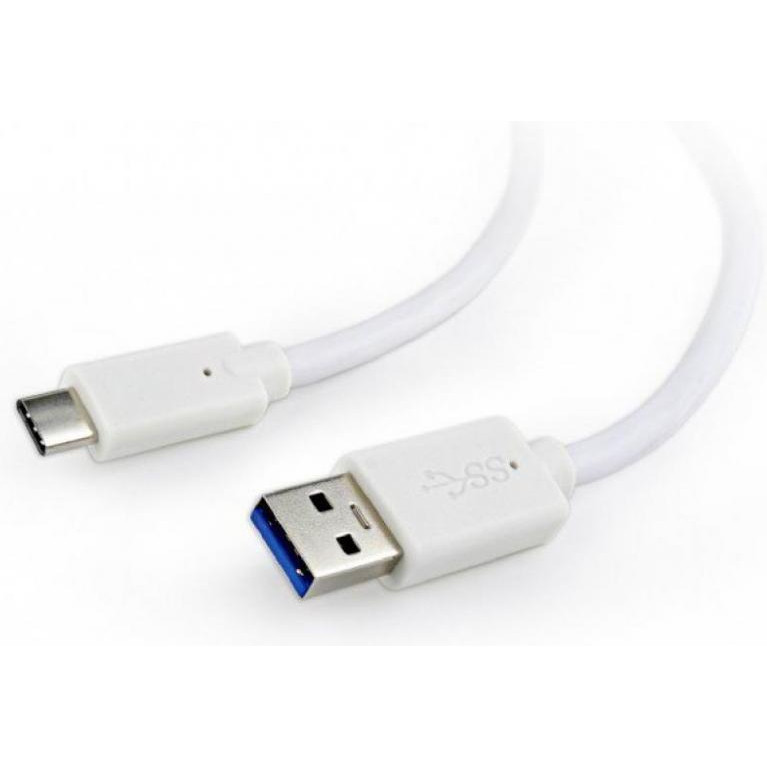 Cablexpert USB3.0 AM/CM White 0.5m (CCP-USB3-AMCM-W-0.5M) - зображення 1