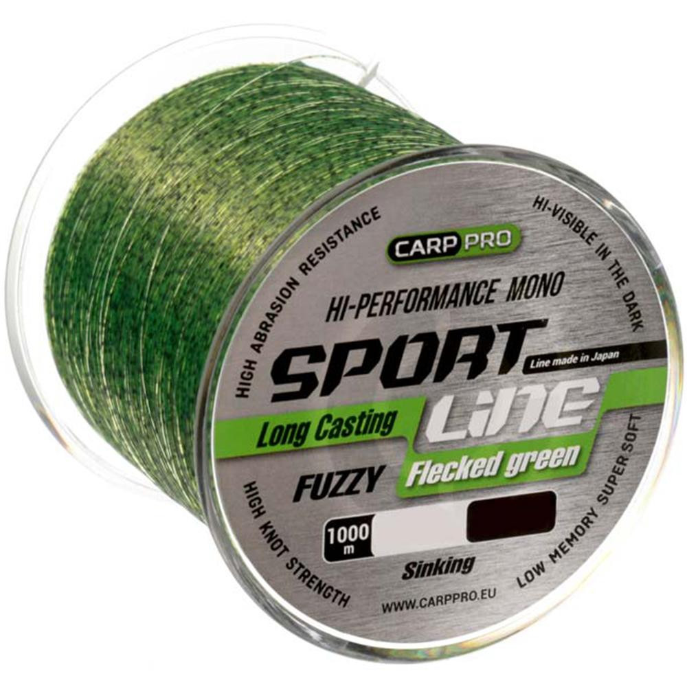 Carp Pro Sport Line Fuzzy Flecked Green / 0.286mm 1000m 6.0kg (CP2410-0286) - зображення 1