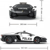 KS Drive Lamborghini Aventador Police 1:14 (114GLPCWB) - зображення 6