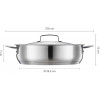 Fiskars All Steel Roasting Dish 28cm (1064749) - зображення 6