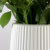 MVM Декоративна ваза для квітів MBM My Home 30 см Біла (DH-03FLOWERS-0303 WHITE) - зображення 5