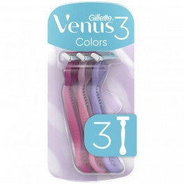   Gillette VENUS 3 Colors Бритви одноразові 3шт