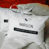 MirSon Пуховая подушка DeLuxe Hand Made 100% пух ДеЛюкс white №904 (средняя) 60х60 см (2200000555724) - зображення 4