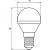 EUROLAMP LED G45 E14 5W 4000K 220V (LED-G45-05144(P)) - зображення 4