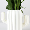 MVM Декоративна ваза для квітів MBM My Home 11 см Біла (DH-02FLOWERS-0202 WHITE) - зображення 3